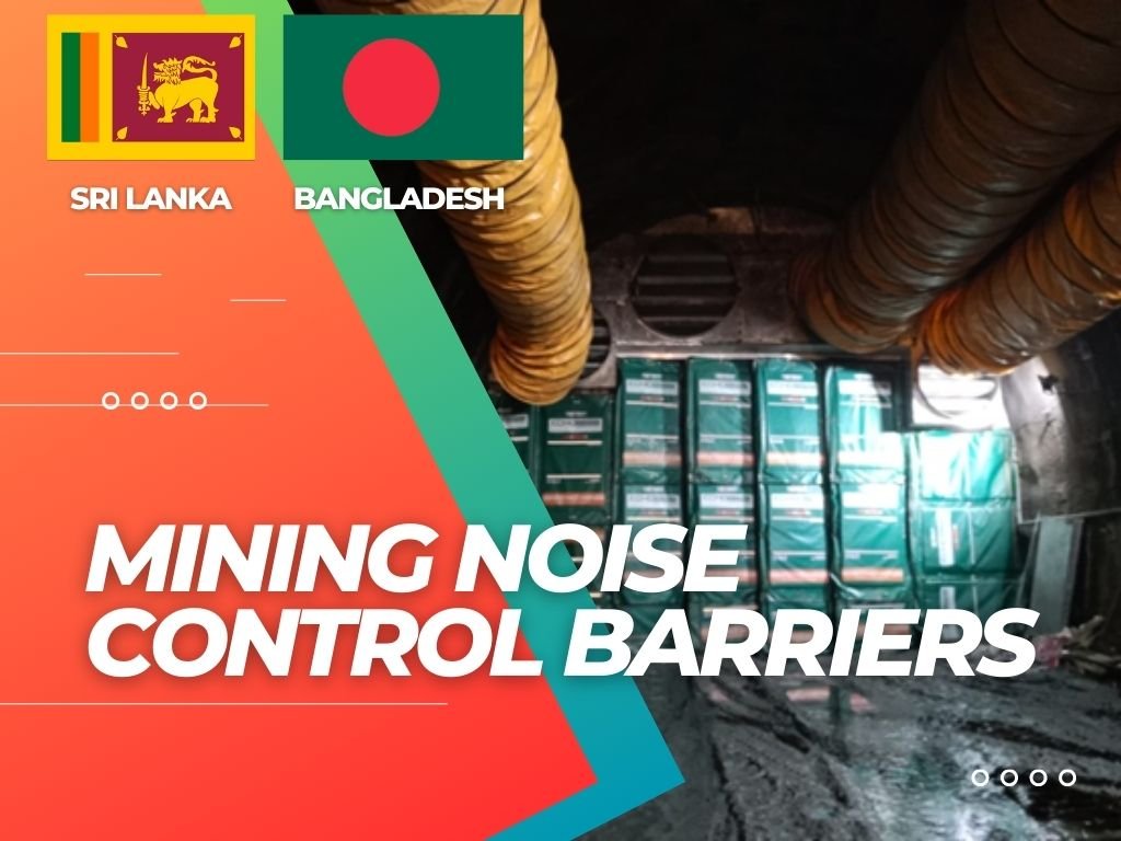 Mining Noise Control Barrier in Bangladesh, Sri Lanka